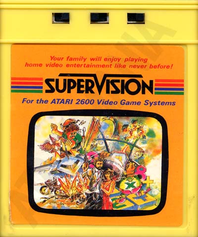 8 in 1 - Chopper Command / Gas Hog / King Kong / Seaquest / Spider Frighter / Grand Prix / Jawbreaker / Pitfall — Cartridge 1