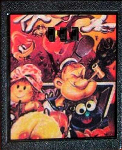 8 in 1 - Motor Race / Missile Commador / Baby Snoopy / Canival / Suppermen / Circus / Cracker Pet / Bermuda — Cartridge 1