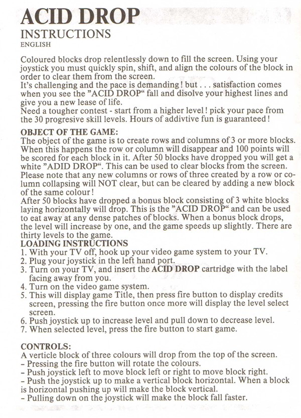 Instructions page 2