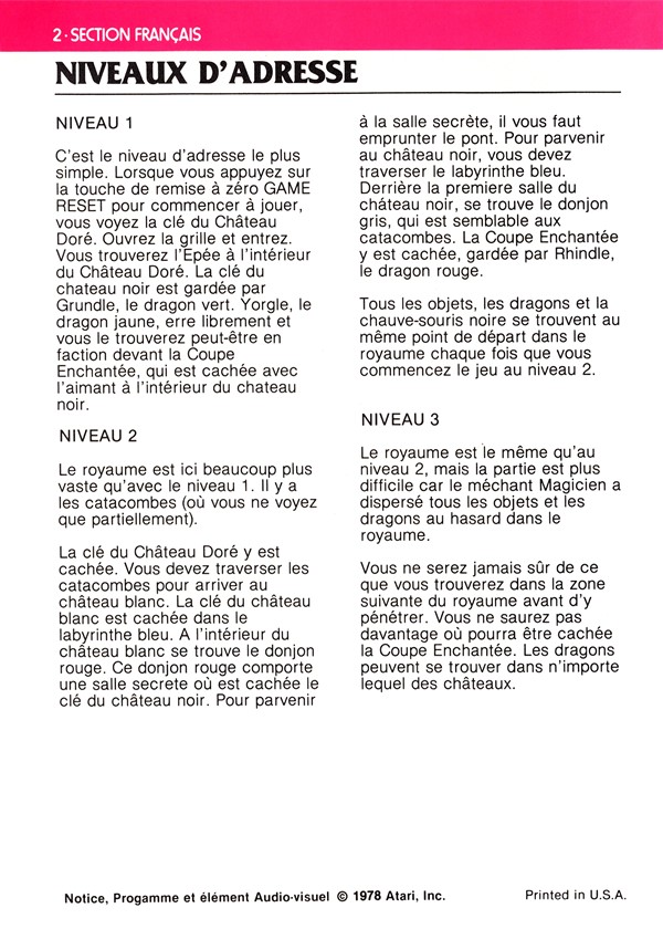 Instructions page 16