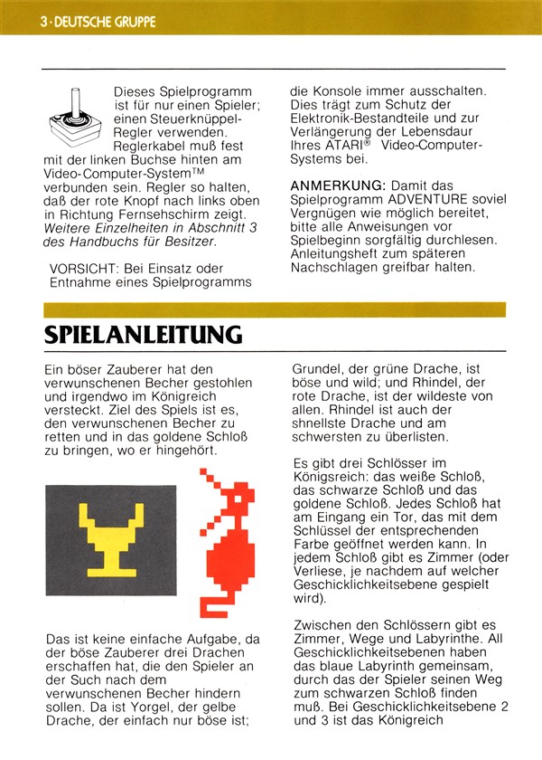 Instructions page 18