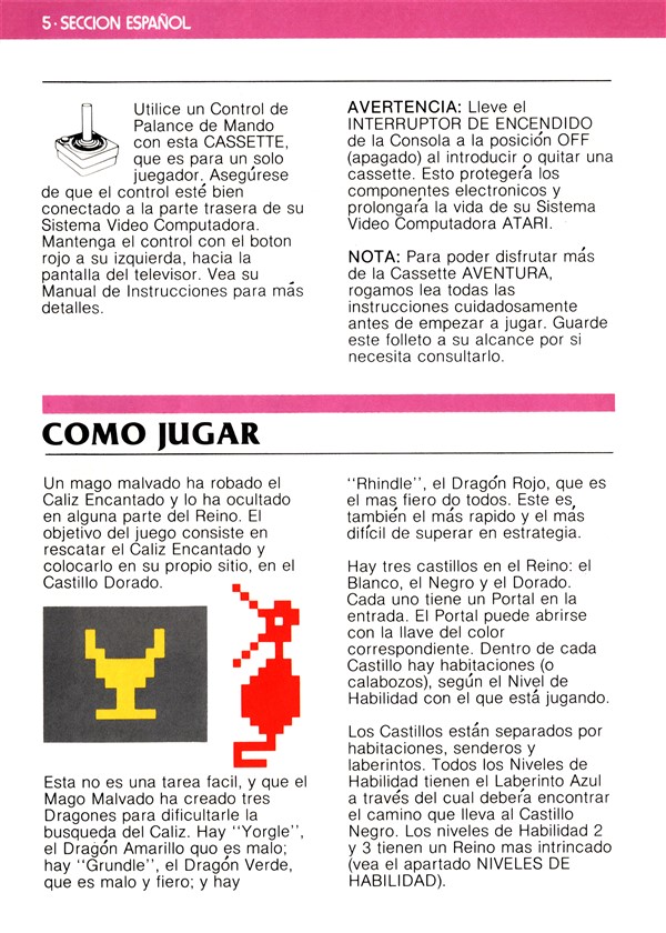 Instructions page 34