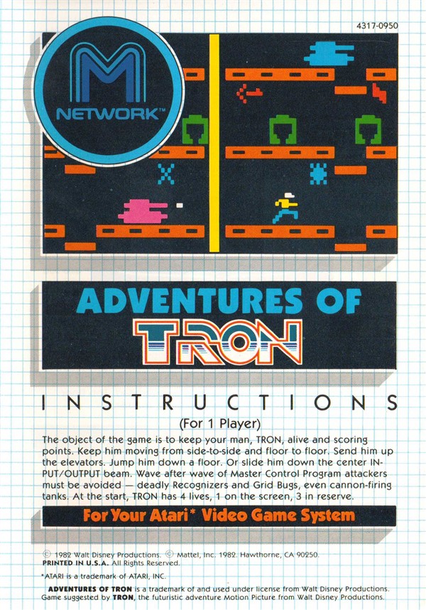 Instructions page 1