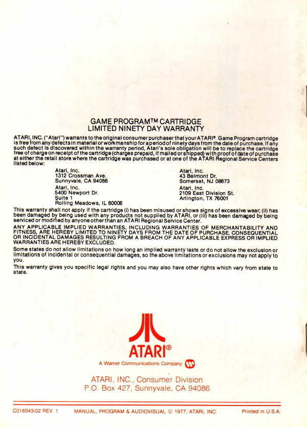 Instructions page 16