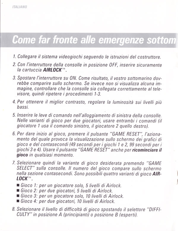 Instructions page 18