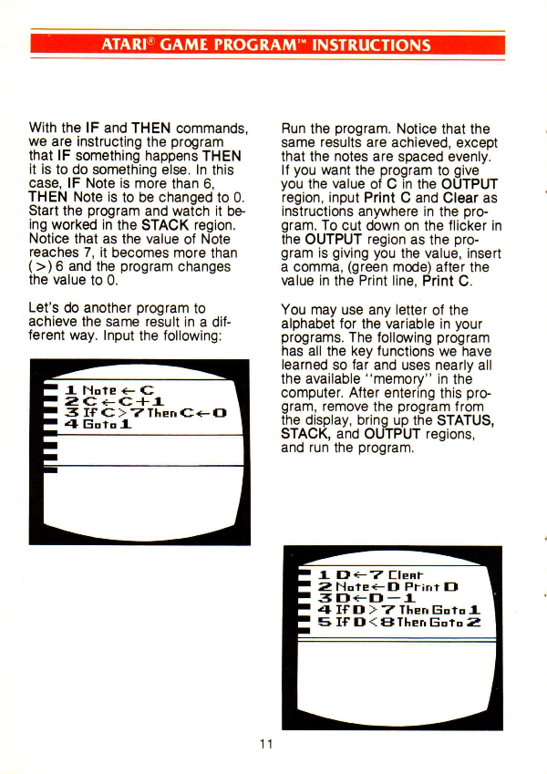 Instructions page 14