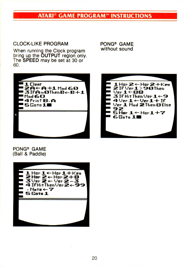 Instructions page 23