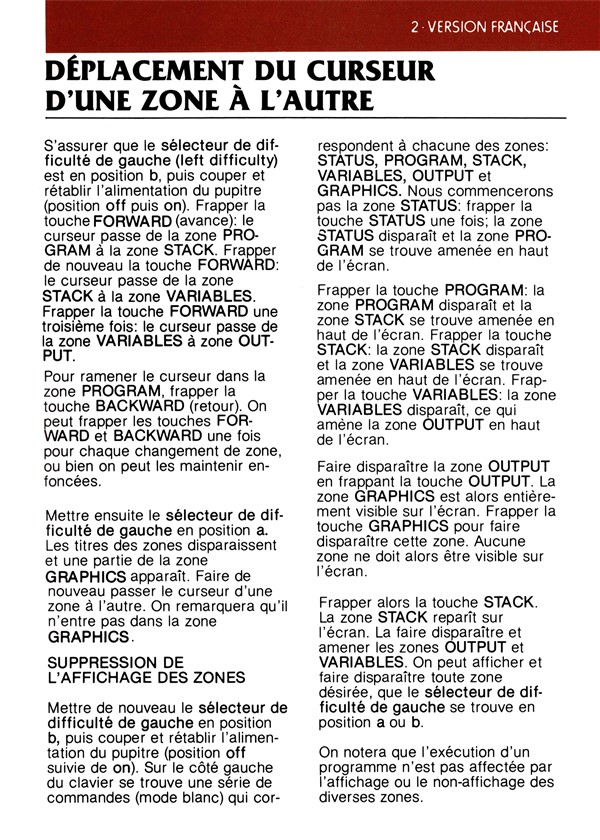 Instructions page 23
