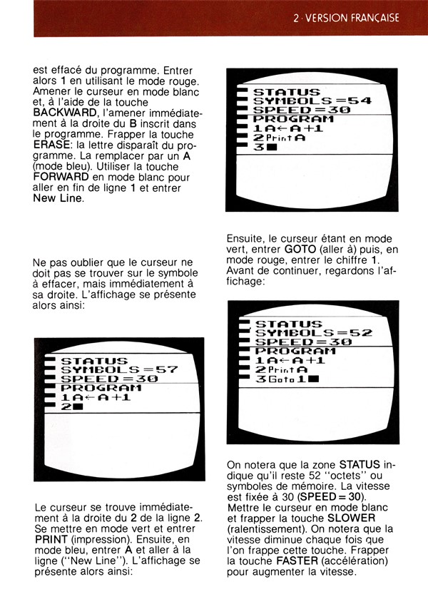 Instructions page 25
