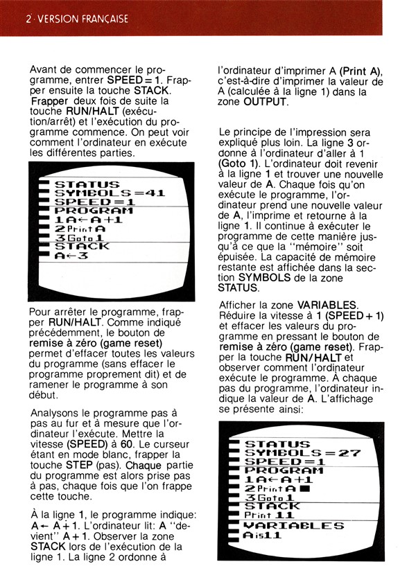Instructions page 26