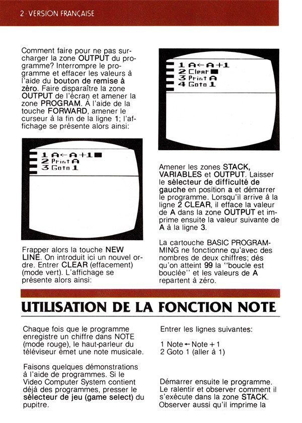 Instructions page 28