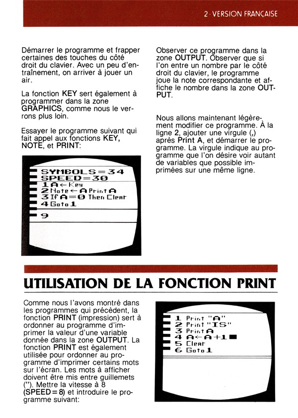 Instructions page 31