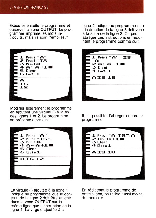 Instructions page 32