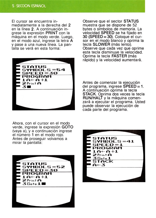 Instructions page 84