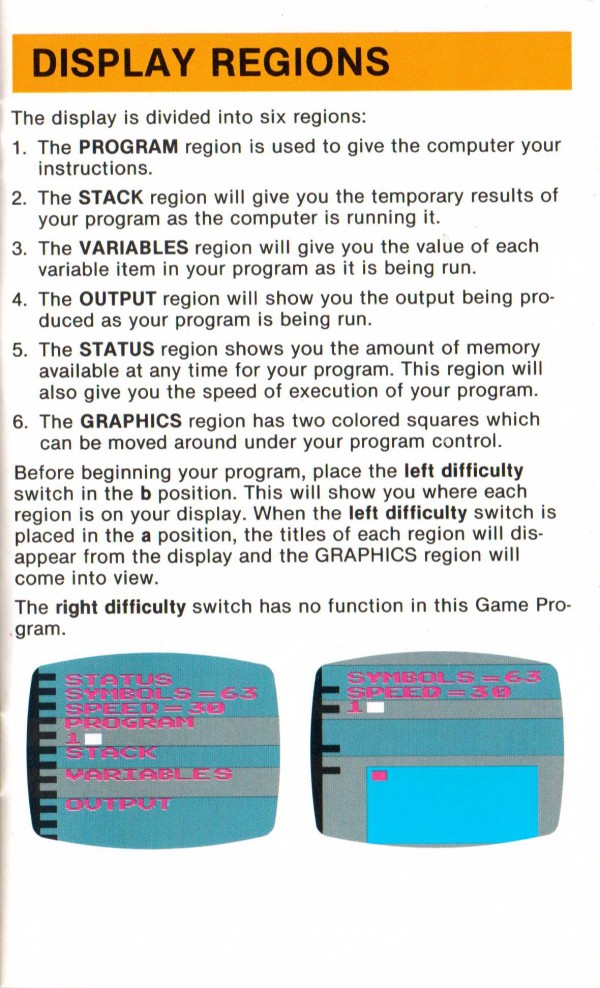 Instructions page 29