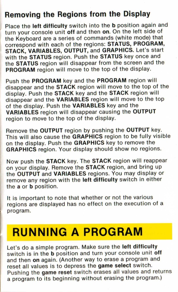 Instructions page 31