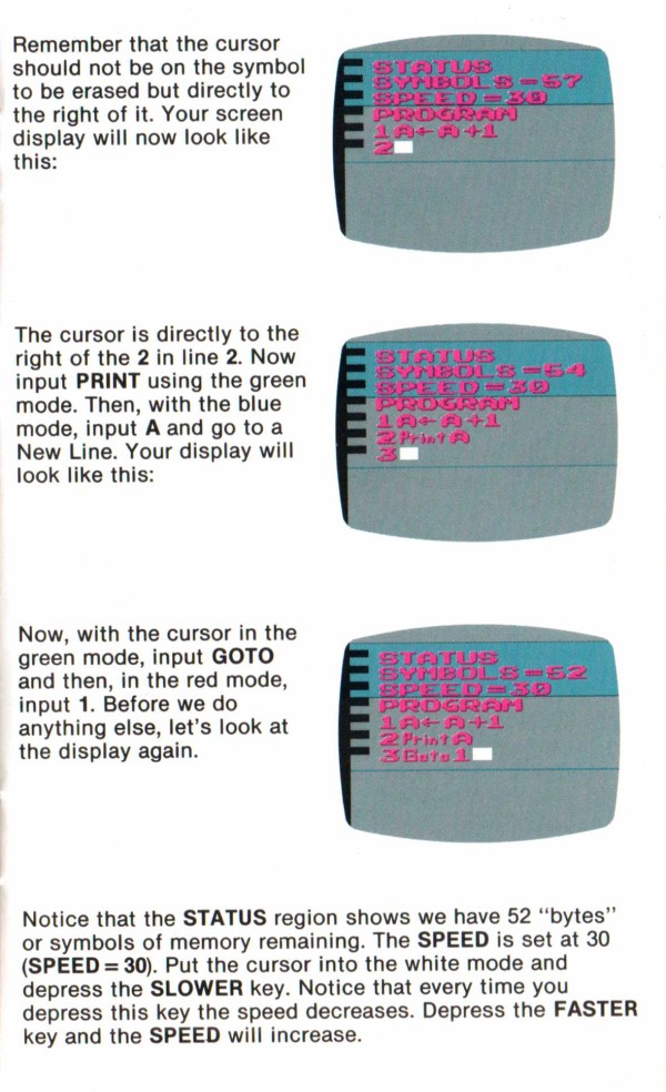 Instructions page 33