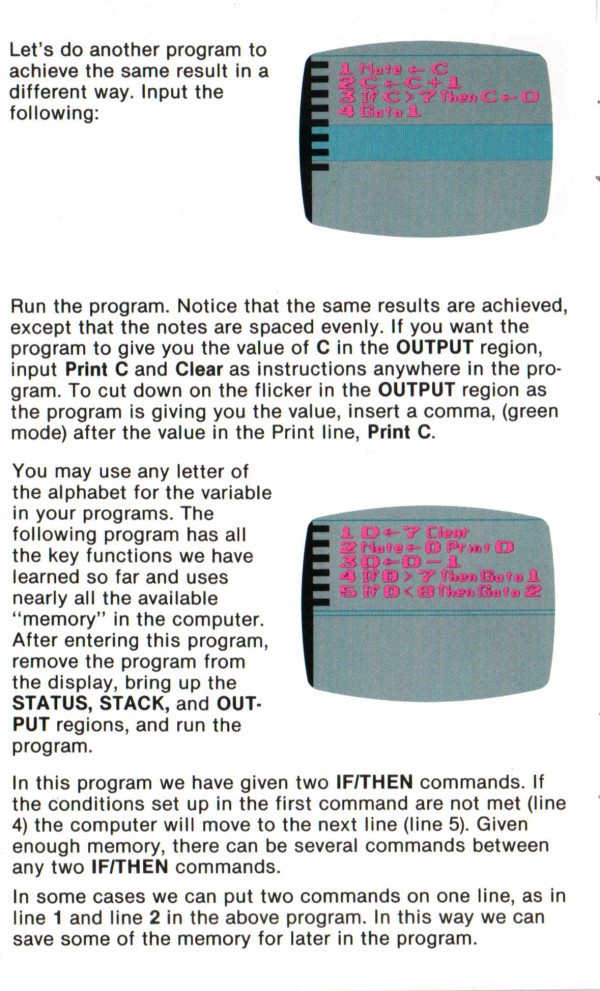 Instructions page 38