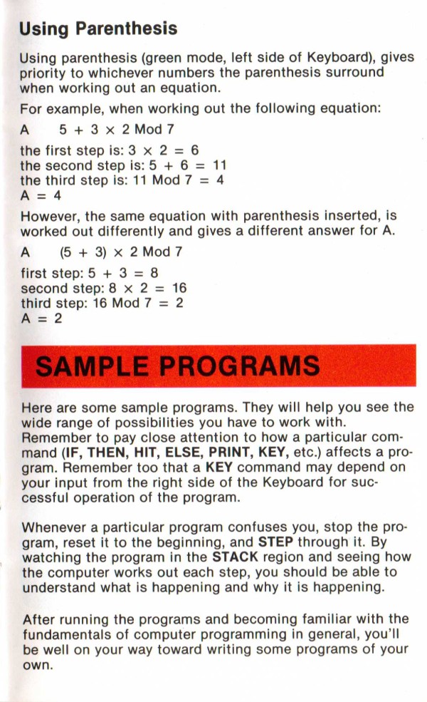Instructions page 45