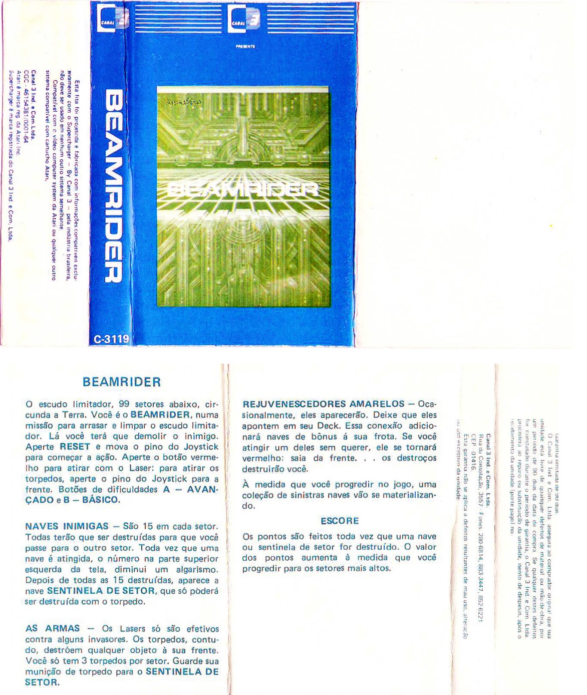 Instructions page 1