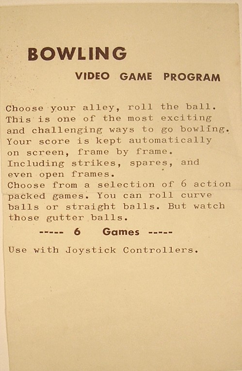 Instructions page 1