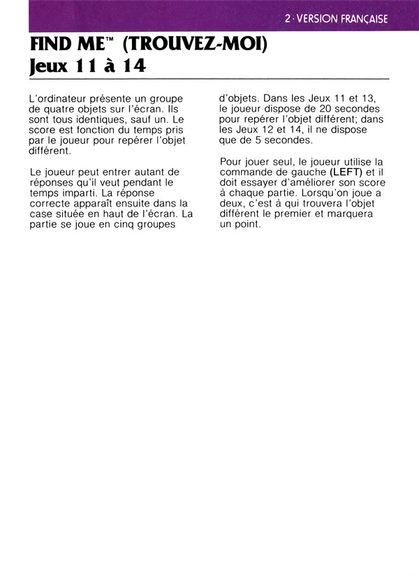 Instructions page 17