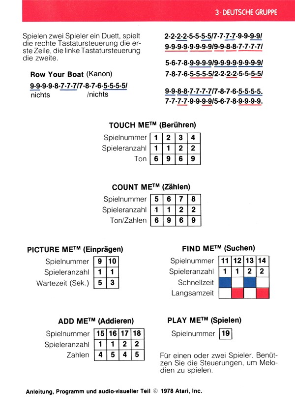 Instructions page 31