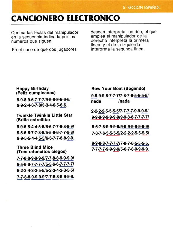 Instructions page 53