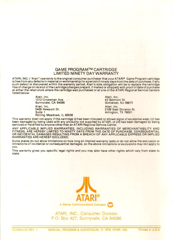 Instructions page 12
