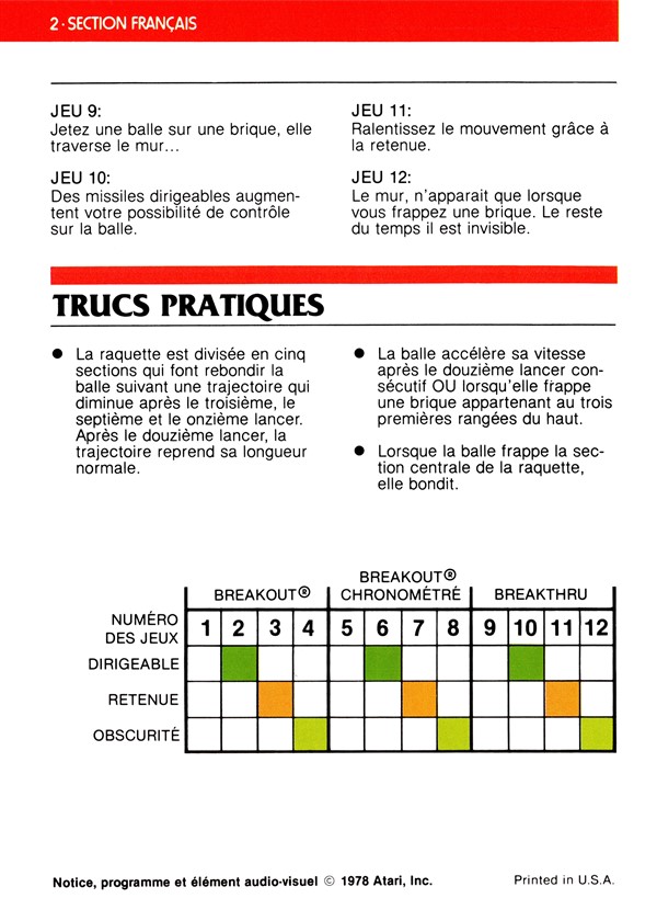 Instructions page 16