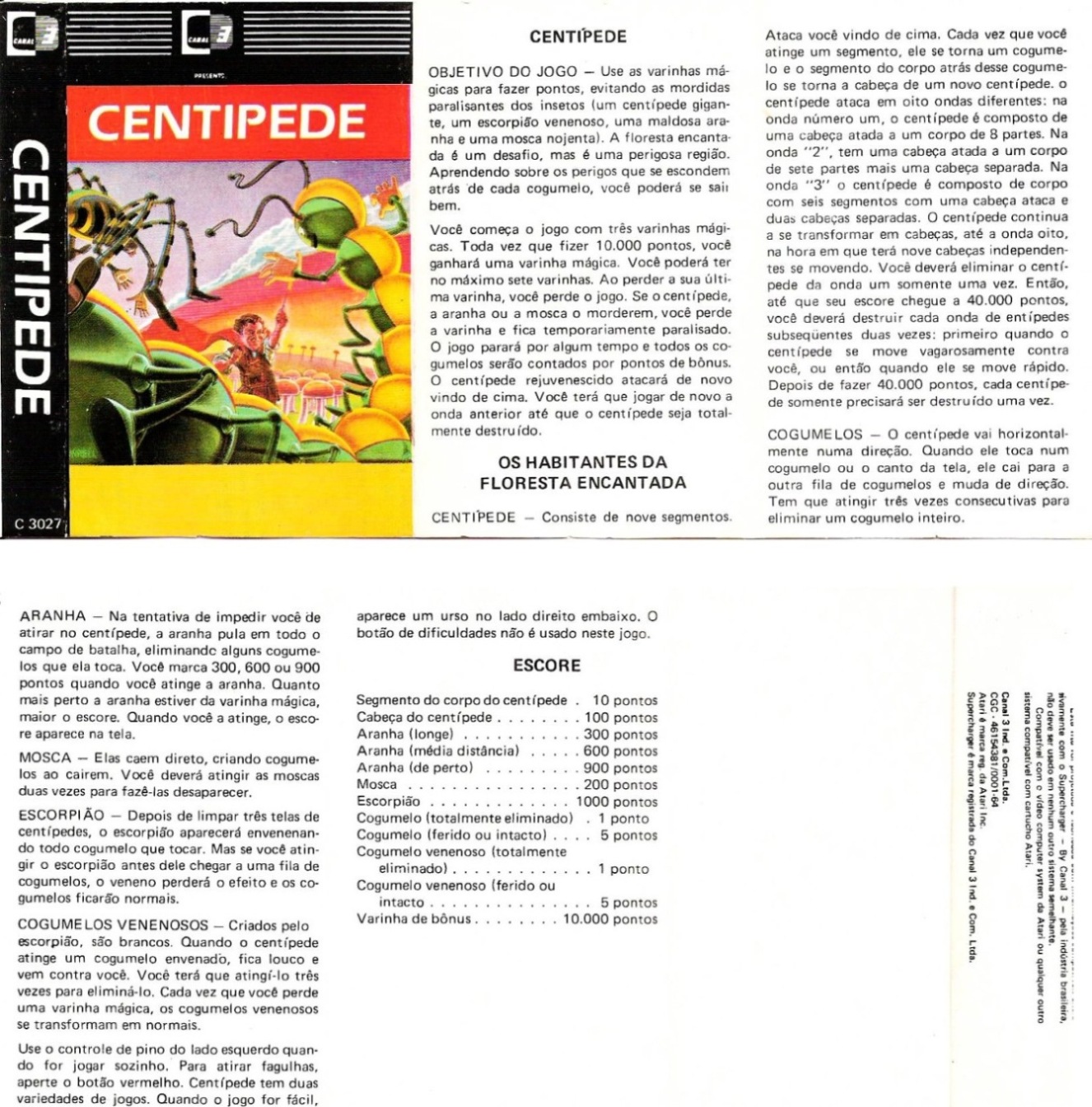 Instructions page 1