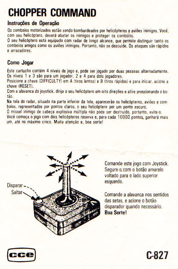 Instructions page 1