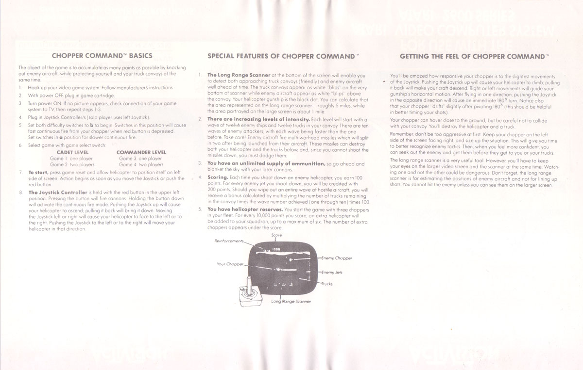 Instructions page 1