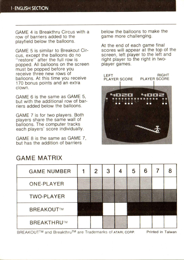 Instructions page 6