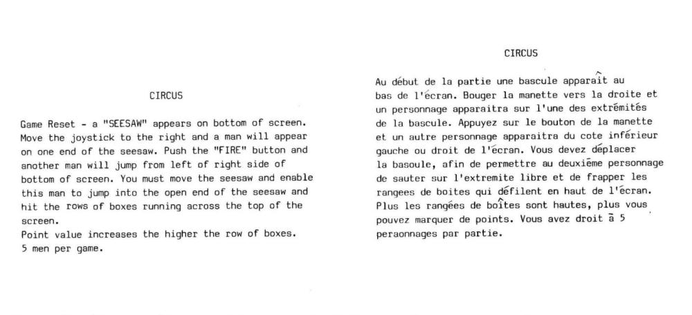 Instructions page 1
