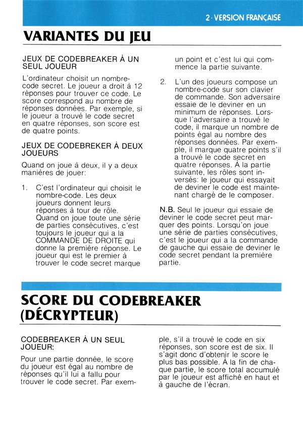 Instructions page 13