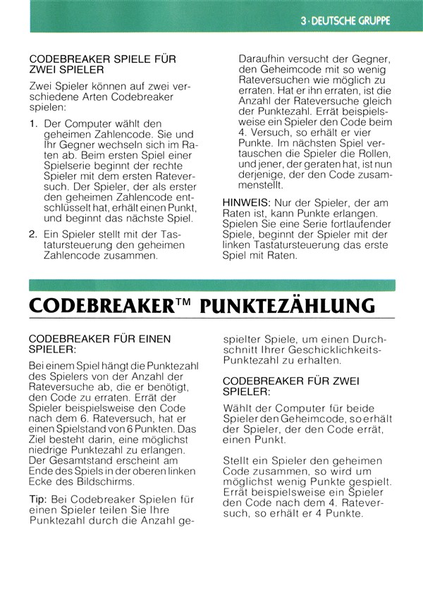 Instructions page 23