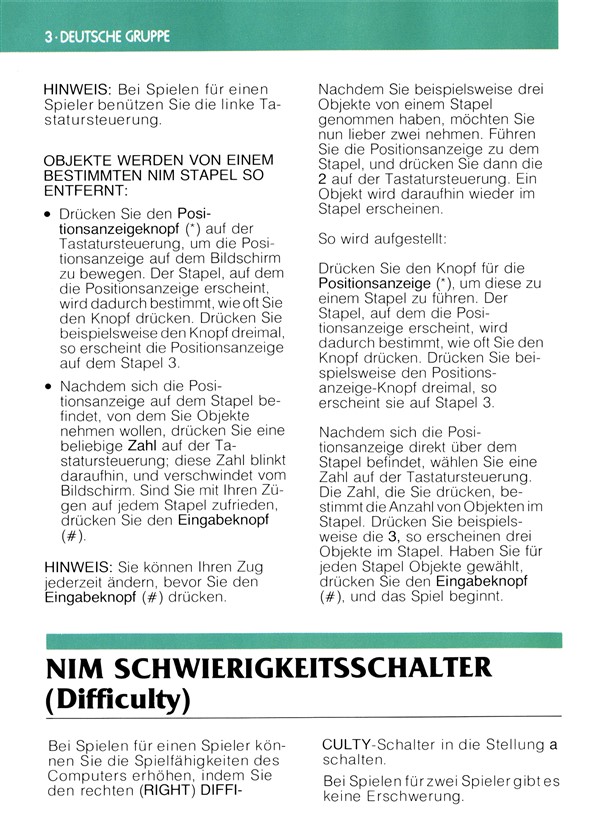 Instructions page 28