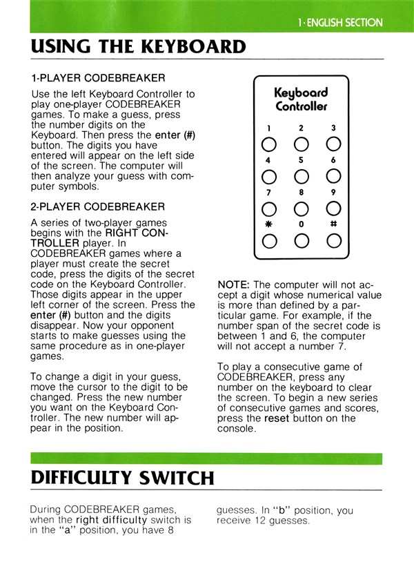 Instructions page 5