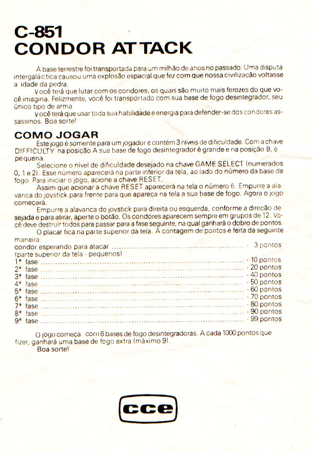 Instructions page 1