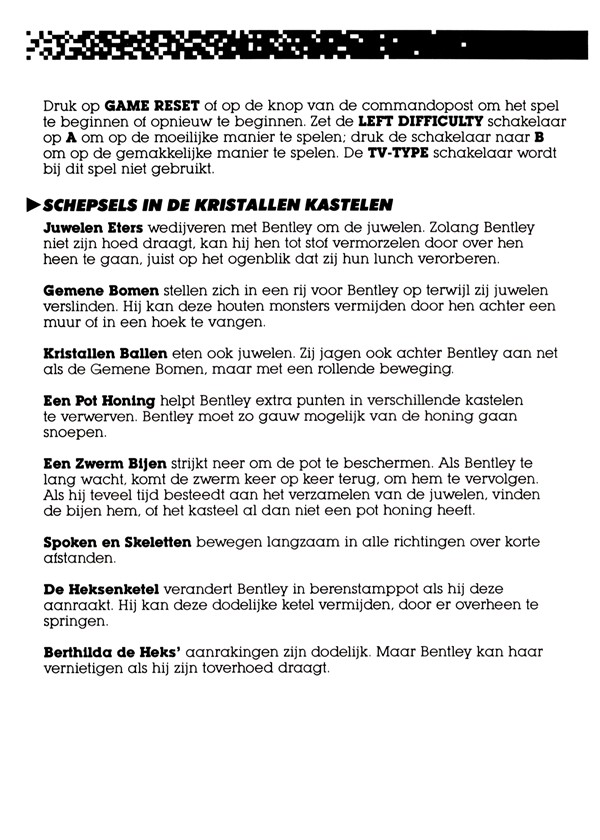 Instructions page 18