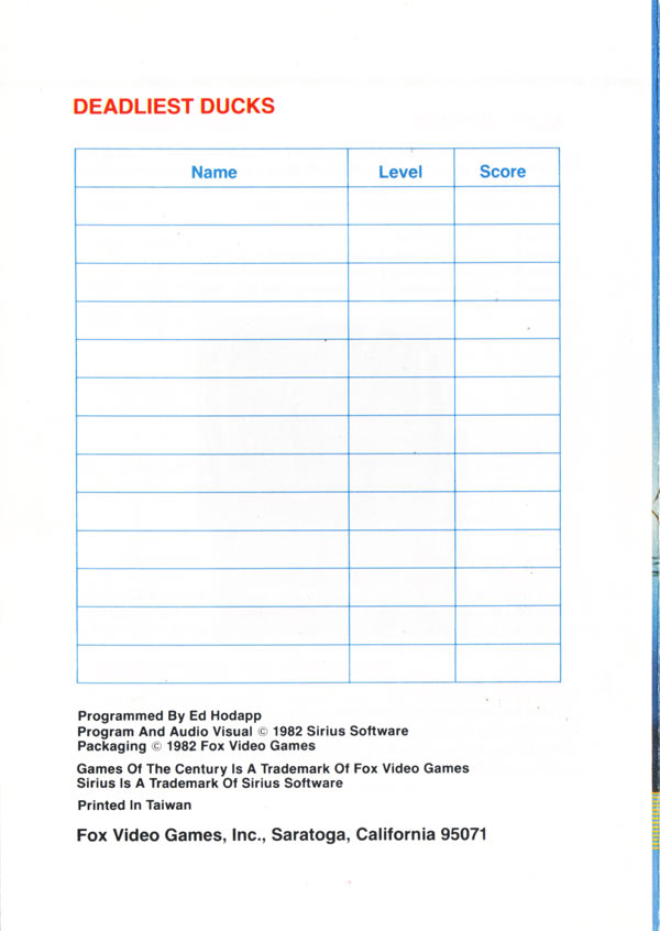 Instructions page 6