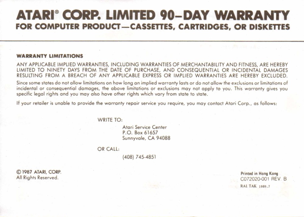 Instructions page 8