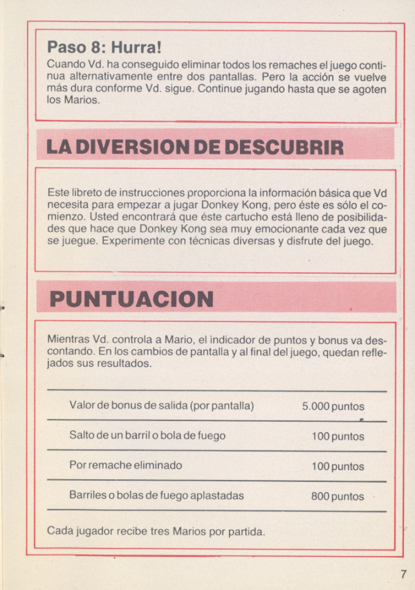 Instructions page 7