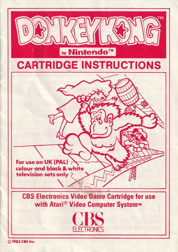 Instructions page 1