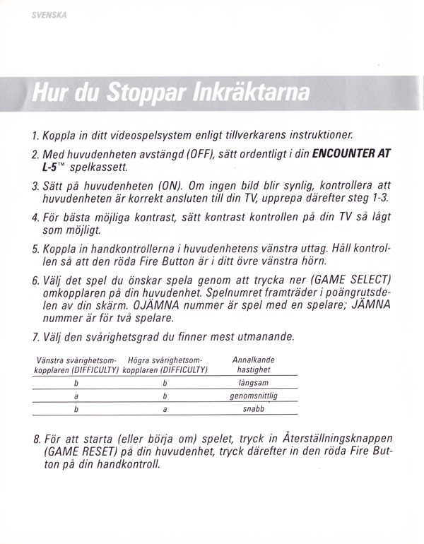 Instructions page 24