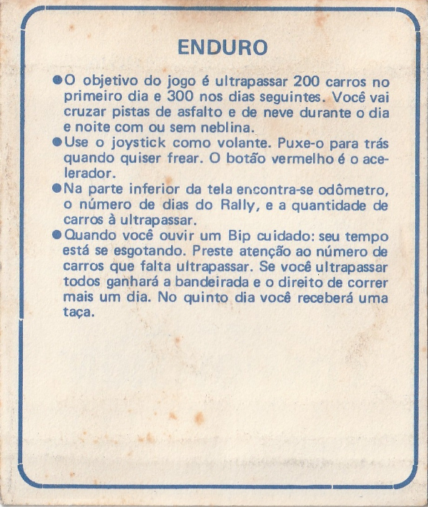 Instructions page 1