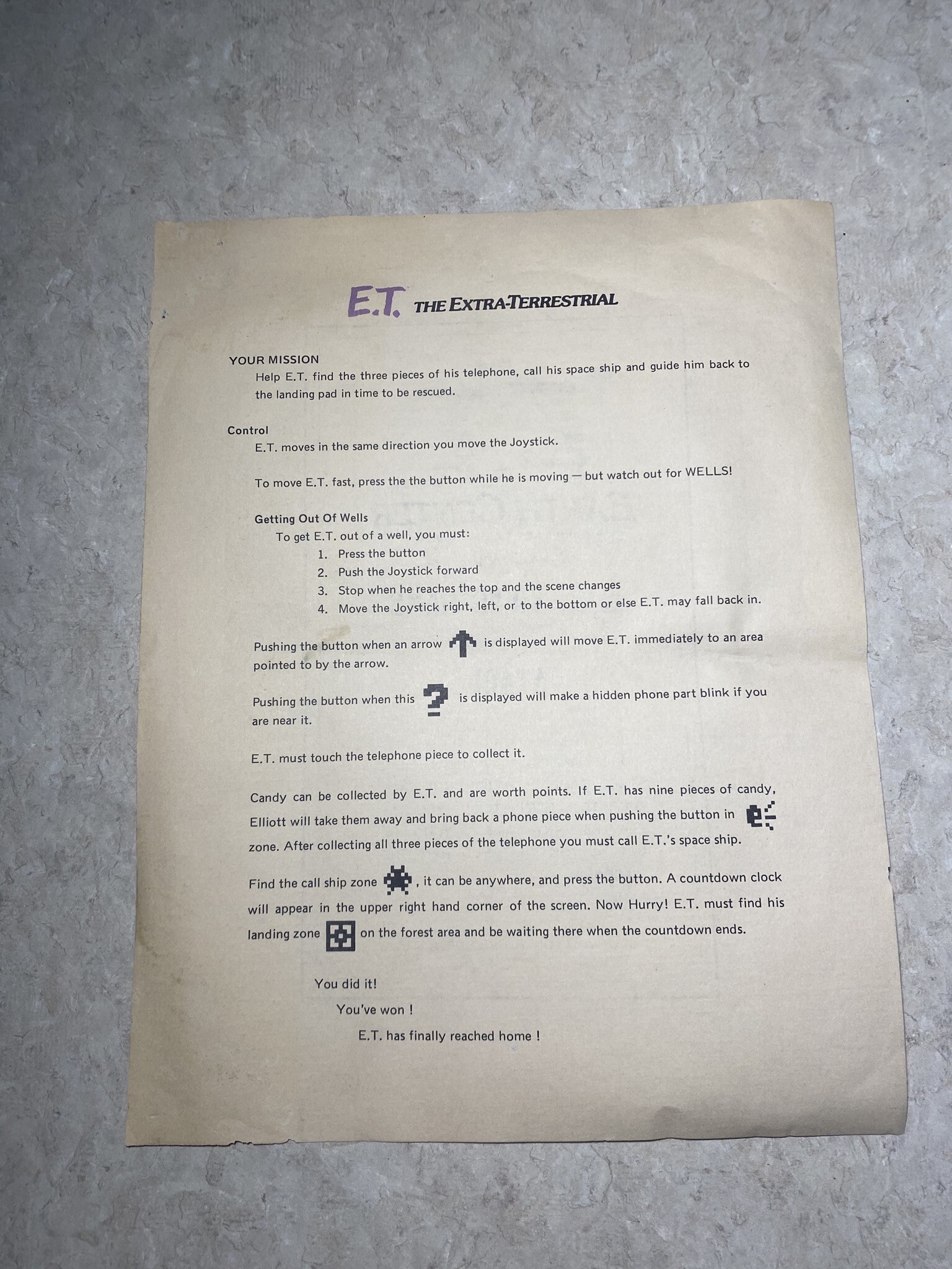 Instructions page 15