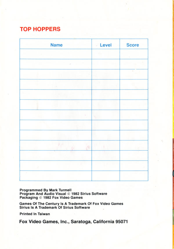 Instructions page 6