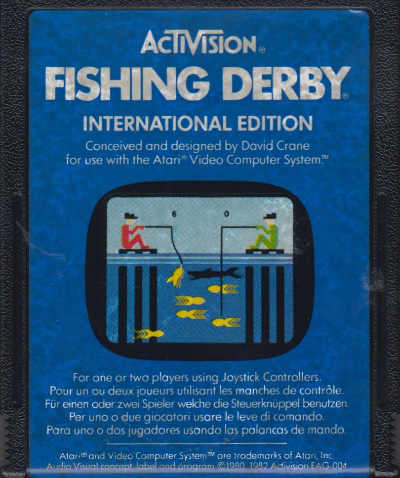 Atari 2600 VCS Fishing Derby : scans, dump, download, screenshots